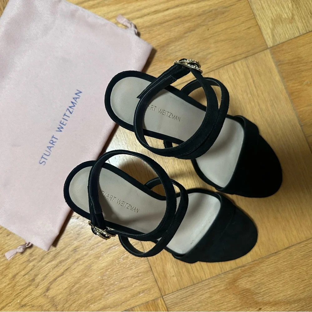 STUART WEITZMAN Sandals
Crystal Studded Ankle Strap Sandals - Picture 3 of 6